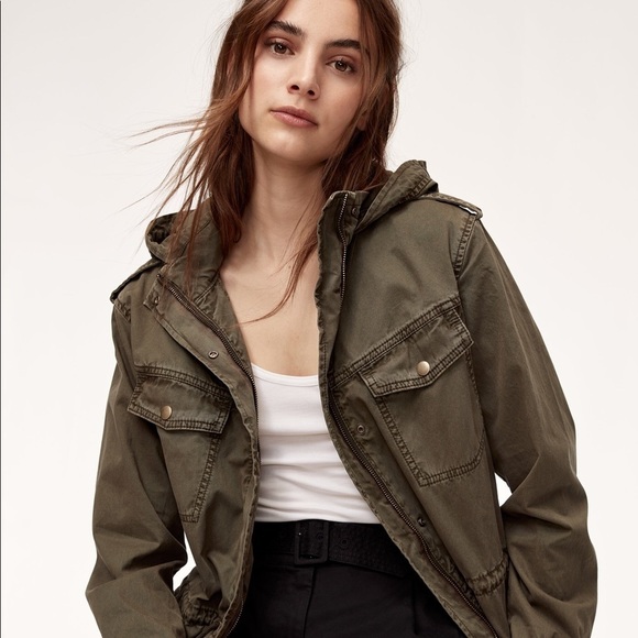 ARITZIA Talula Azure Skies Trooper Jacket XS - Picture 10 of 10